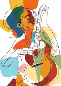 Poszter 64x90cm Belső múzsa