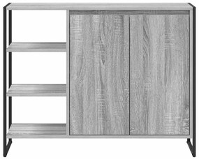 Oldalsó szekrény Szürke Sonoma 96.5 x 30 x 75 cm Faanyag