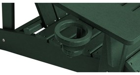 Zöld műanyag kerti fotel Adirondack – Bonami Selection