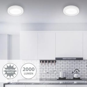 Briloner 7141-416 - LED Mennyezeti lámpa FIRE LED/21W/230V