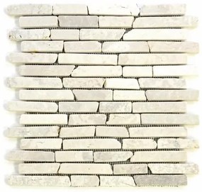 DIVERO Mozaik burkolat 1m2 krém csempe