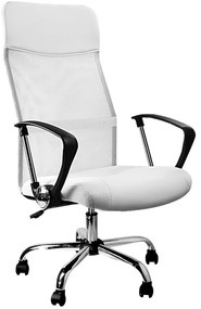 Casaria® Alabama irodai szék - fehér