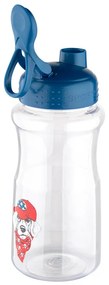 Altom Műanyag palack szívószállal Labrador, 500ml, kék