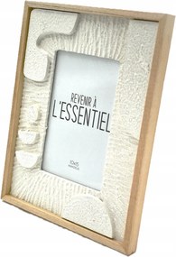 Álló vagy falra akasztható, Amadeus "Elegance" fa képkeret, 24x19 cm