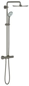 Zuhanyrendszer GROHE Euphoria System termosztatikus csapteleppel Csiszolt kemény grafit 26075AL0