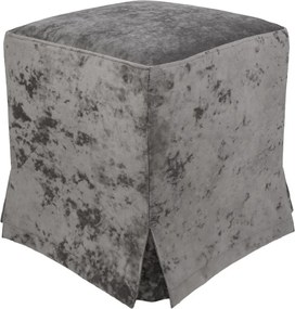 Cube H puff huzattal - E30 szövet - szürke R