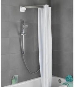 WENKO 23863100 - Zuhanytartó 96x72 cm rozsdamentes acél/fehér