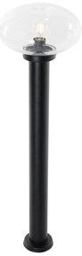 Modern kültéri oszloplámpa fekete 100 cm - Elly