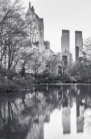 Poszter 53x81cm Központi park Manhattan panorámával 4, Assaf Frank