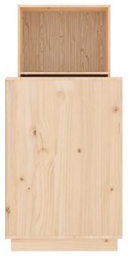 tömör fenyőfa íróasztal 110x53x117 cm