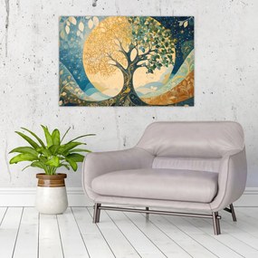 Kép – Életfa a holdban (90x60 cm)