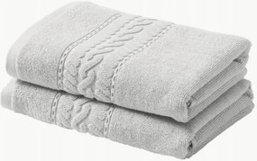 Cordelia törölköző Világosszürke 30 x 50 cm, 2 db