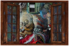 Poszterek 90x60 Graffiti Utcaművészet