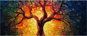 Kép - Az élet fája mozaikban (120x50 cm)