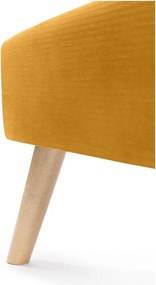 Mustársárga füles fotel Noemye – Bonami Selection