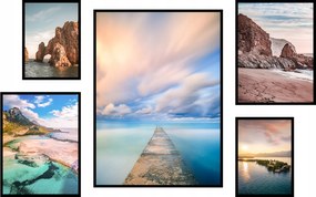 Tájkép tengerpart tenger poszter szett XXL falra