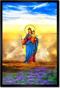 Poszterek keretben 40x60 Segítő Szűzanya