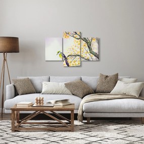 Kép - Akvarell madár a fán (90x60 cm)
