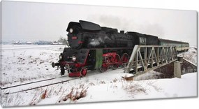 Festmények 115x55 Gőzmozdony Ol 49-59