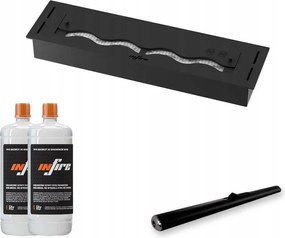 Biokandalló fekete Égő 600mm Hullám biztonságos