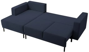 Sarokkanapé Rodriguez mini (B) (kék + fekete). 1099552