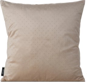 Ariadna párnahuzat 45x45 cm bézs gyémánt dekoratív boglárka