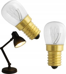 Sütő izzó 15W 300 C-ig E14 menetes Hőálló Tartós