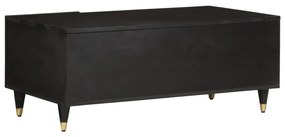 Tömör mangófa dohányzóasztal 100 x 54 x 40 cm