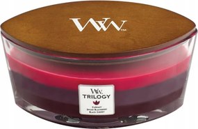WoodWick Sun Ripened Berries Ww Trilogy Ellipszis gyertya