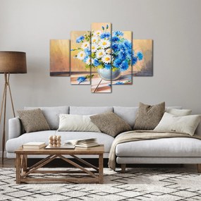 Festett kép egy váza virágról (150x105 cm)