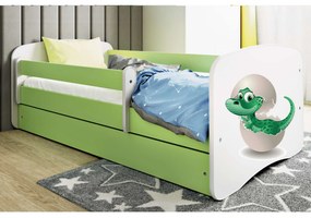 Kocot Kids Babydreams Ifjúsági ágy ágyneműtartóval - Dínó - Többf...