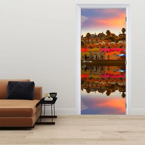 Fotótapéta ajtóra - Nyári fürdőhely (95x205cm)