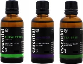 3 x 30ml-es természetes Prémium illóolaj szett