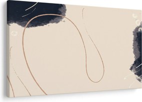 Kép - Bézs absztrakció (90x60 cm)
