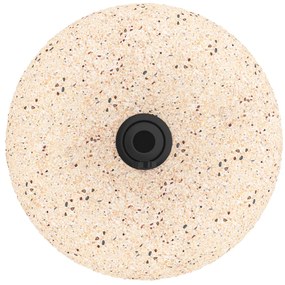Napernyő alap 37/42/52/58 mm-es oszlopokhoz, Sárga beton, 20 kg