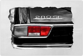 Poszterek 120x80 Mercedes 200SE Lámpa