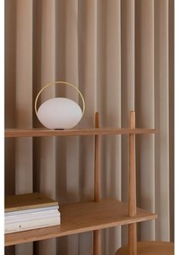 Fehér LED dimmelhető asztali lámpa (magasság 19 cm) Orbit – UMAGE