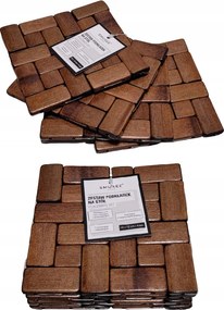 Smukee Bambusz asztal alátét szett 12 x 12 cm 4 db-os szett 257