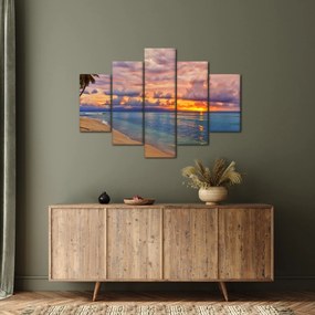 Kép - Naplemente a tengerparton (150x105 cm)