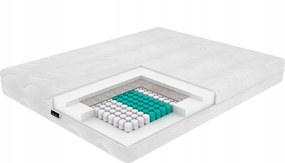 Pocket zsebes rugós matrac 180x200 24cm H3/H4 7 zóna +huzat