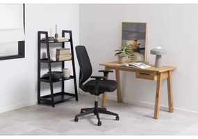 DAMON fekete könyvespolc