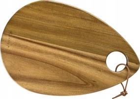 Vágódeszka akác 35cm könnycsepp