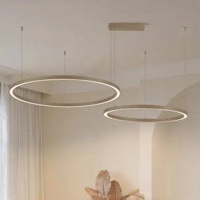 Brilagi - LED dimmelhető kábeles csillár PORTOFINO LED/98W/230V bézs + távirányító