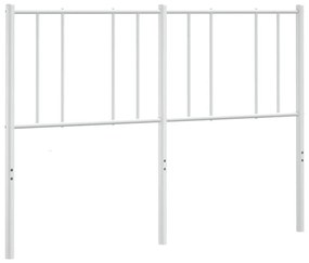 fehér fém fejtámla 160 cm
