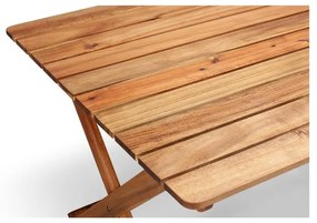 Natur akácfa kerti asztal, 88 x 114 cm - Bonami Essentials