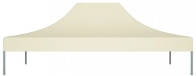 krémszínű tető partisátorhoz 4 x 3 m 270 g/m²