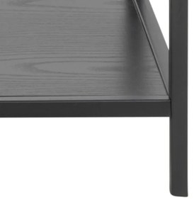 SARON konzolasztal fekete színben