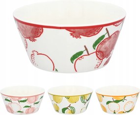 Kerámia leveses tál Gyümölcs 500 ml ideális levesekhez és rágcsálnivalókhoz