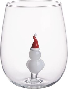 MERRY & JOY pohár, hóember 450 ml