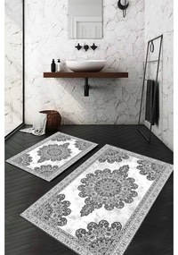 Szürke fürdőszobai kilépő szett 2 db-os 60x100 cm – Mila Home